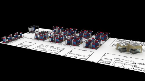 展位設(shè)計效果圖