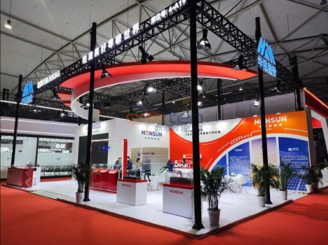 鸿新新能源科技(云南)有限公司展台设计搭建