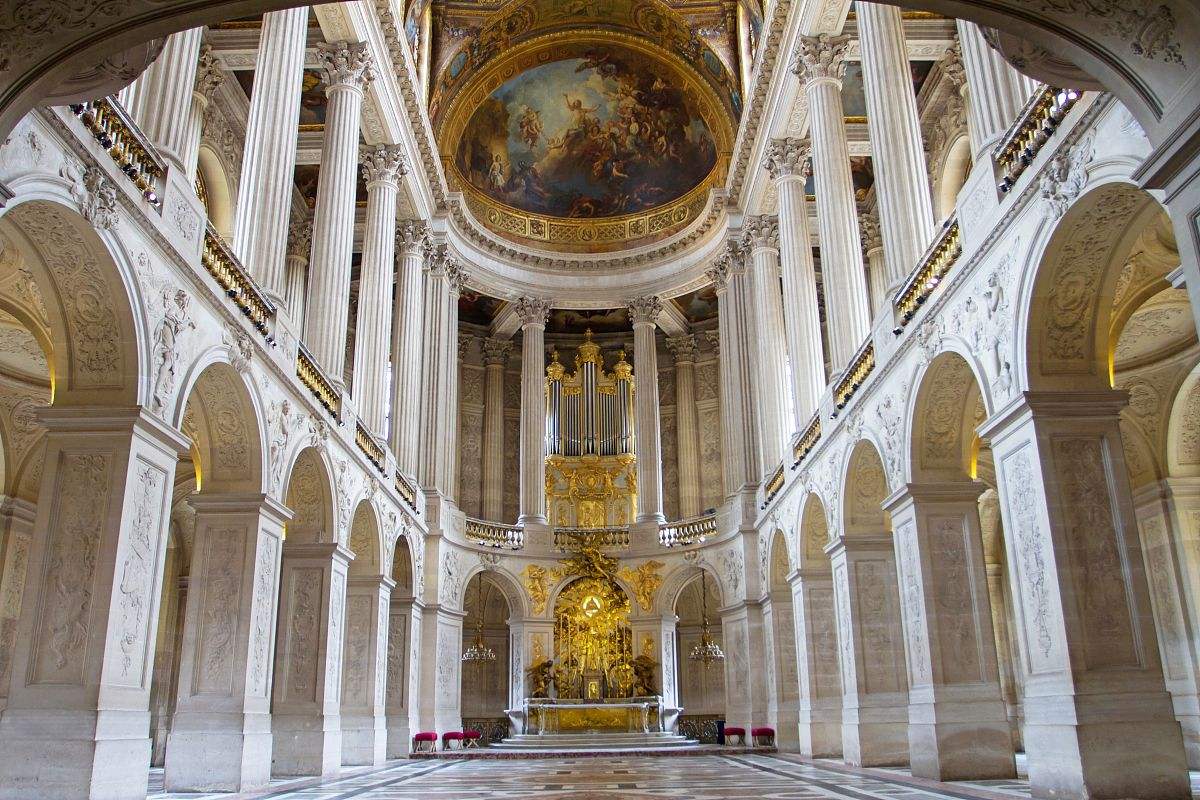法国凡尔赛宫内部展馆设计效果图