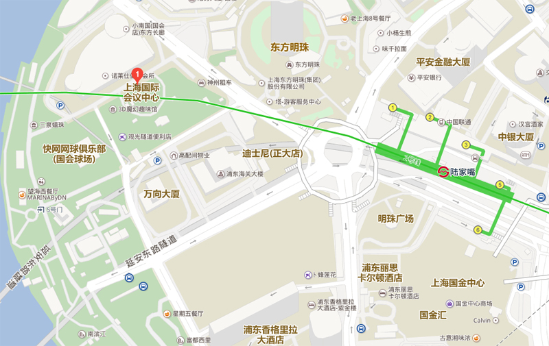 上海国际会议中心地点及其乘车指南