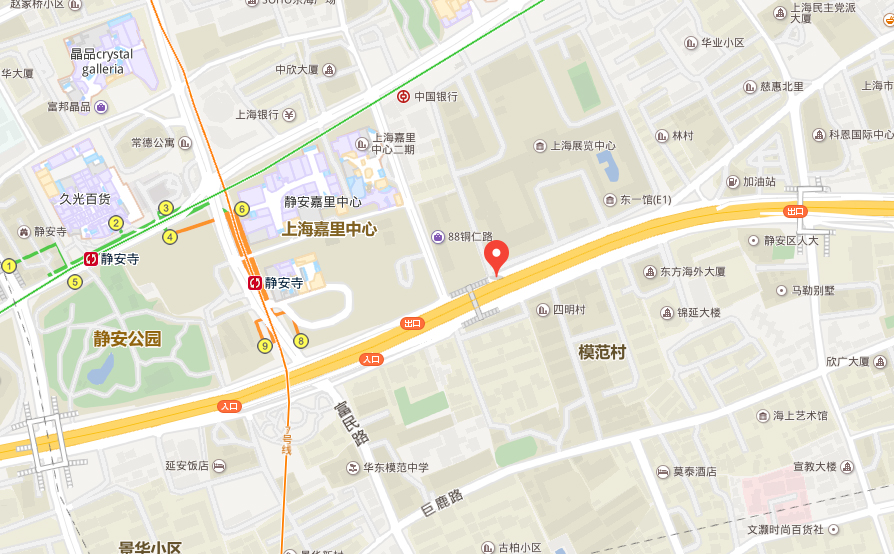 上海展览中心地点交通路线及其乘车指南
