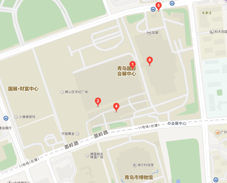青岛国际会展中心地点交通路线及其乘车指南