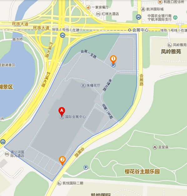 南宁国际会展中心地点及其交通路线