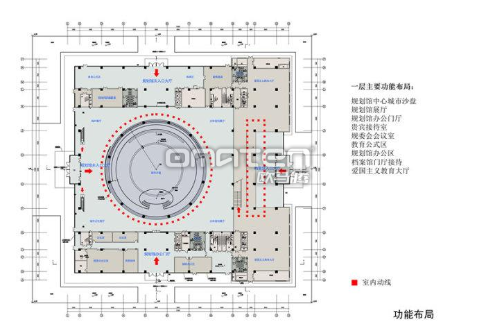 蚌埠市博物馆平面图